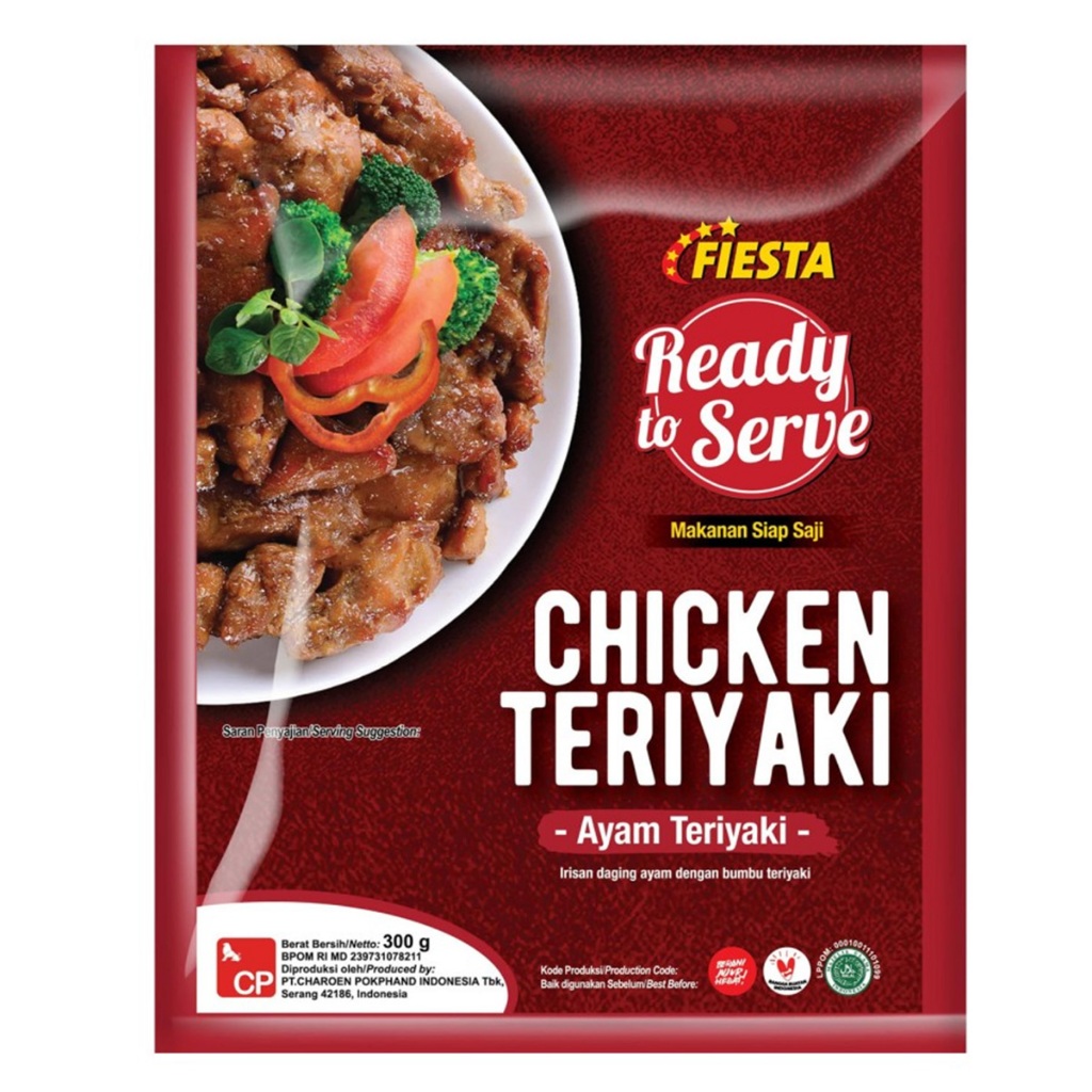

Fiesta Chicken Teriyaki Ayam 300 Gram