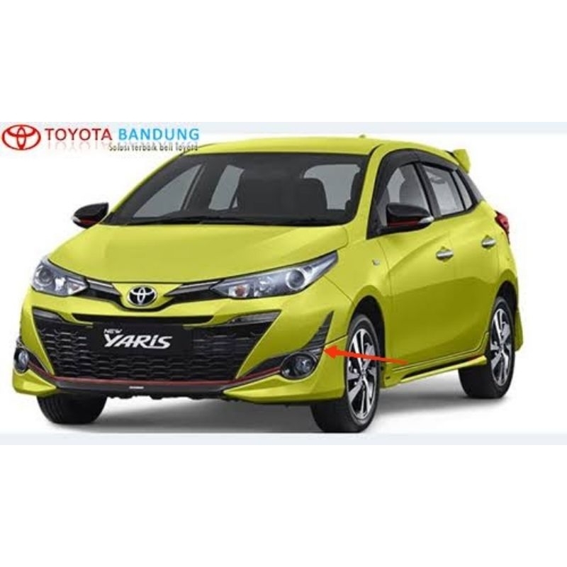 Cover Tutup Ring Foglamp All New Yaris 2018-2021 Original Toyota