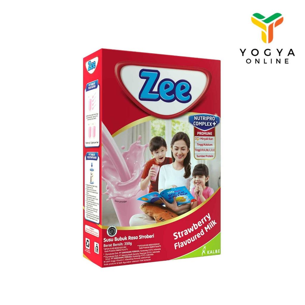 

Zee Strawberry 350 Gram Susu Bubuk