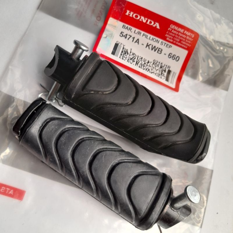 AHM ORIGINAL Footstep Pijakan Injekan Kaki Belakang Honda Vario Techno 110 CBS / Vario Techno 110 Ka