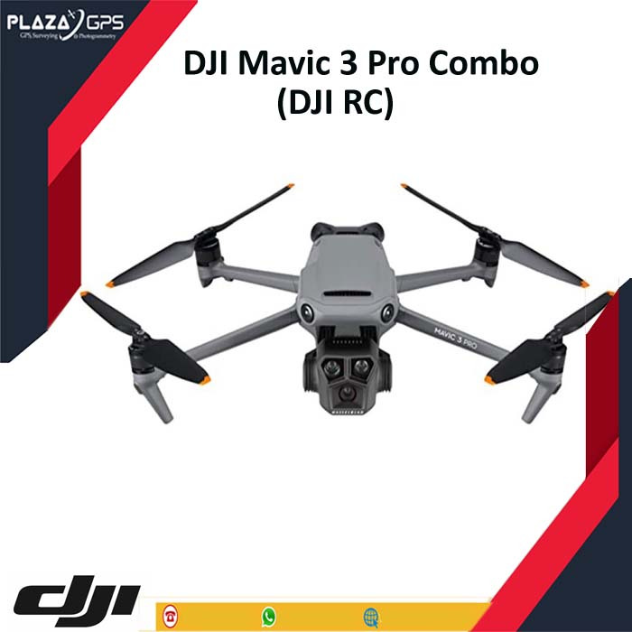 DJI Mavic 3 Pro Combo (RC) - 4/3 CMOS Hasselblad Camera Drone - M3 Pro DJI RC - Garansi Resmi TAM