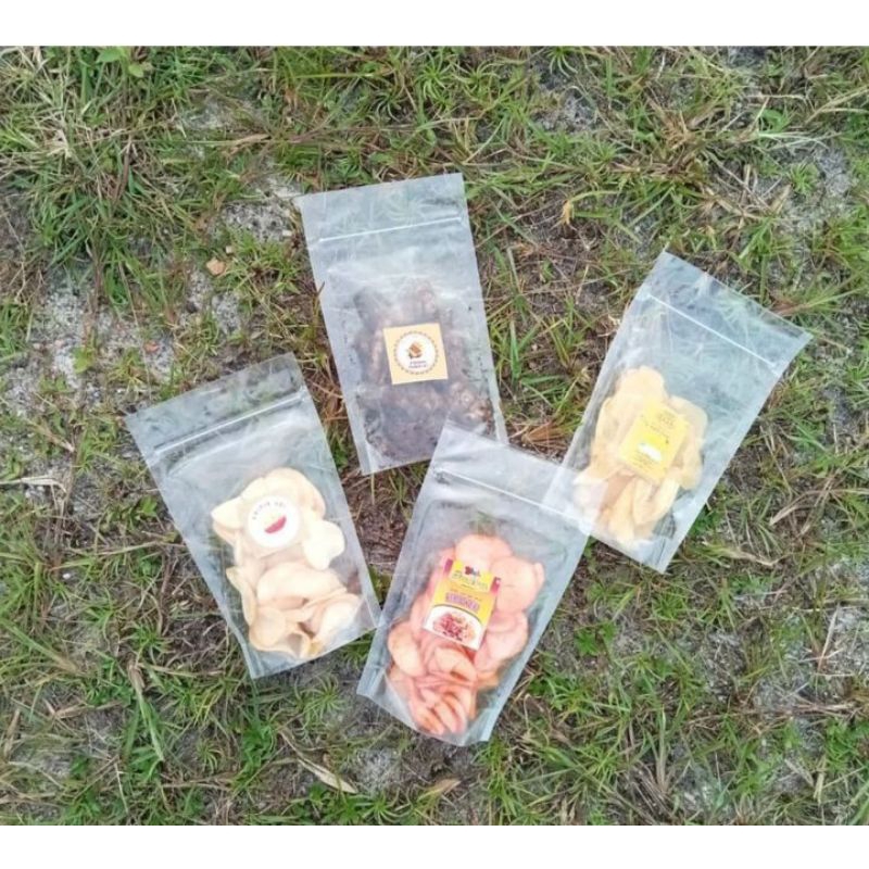 

KERIPIK UBI DAN PISANG YUK INDRA RASA BALADO ORIGINAL COKLAT MASAKO DAN PEDAS MANIS NETTO 250 GRAM