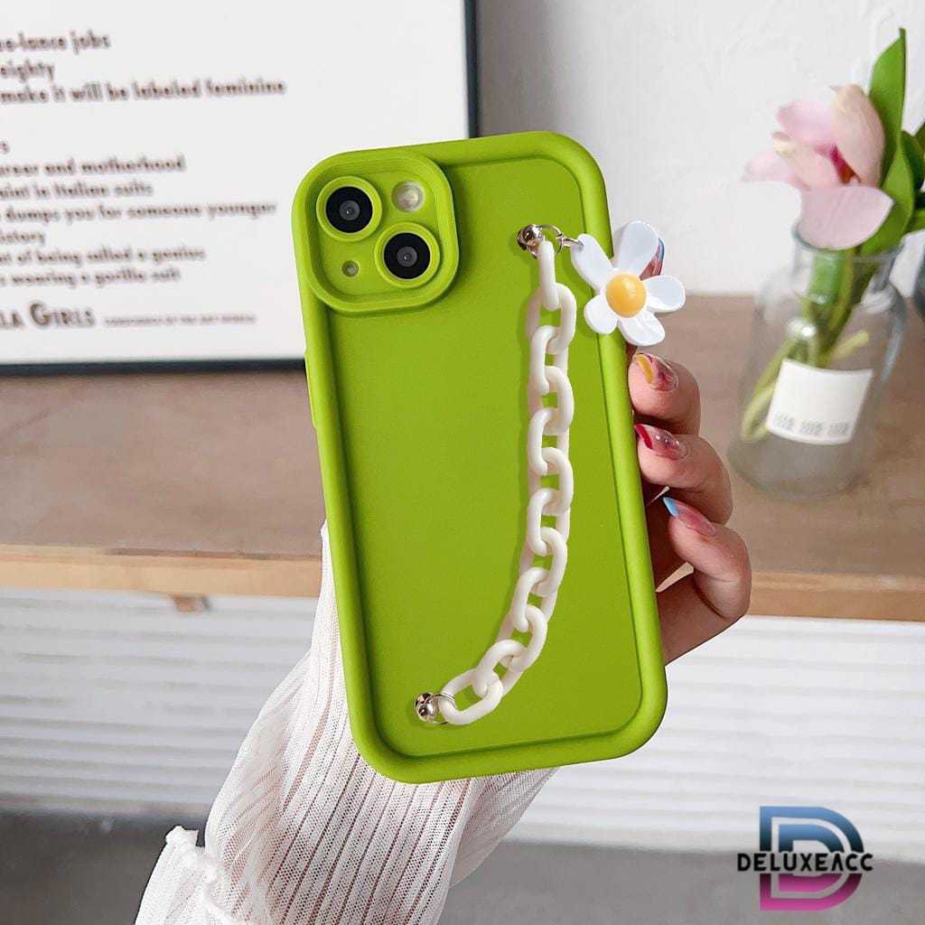 GC94 Case Casing Silikon Matte Rose daisy Chain Grip - Casing Hp Compatible For REDMI NOTE 8 9 10X 1
