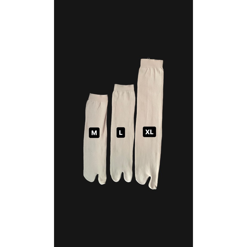 kaos kaki muslimah warna cokelat kulit kaos kaki jempol syari kaos kaki panjang betis lutut matakaki