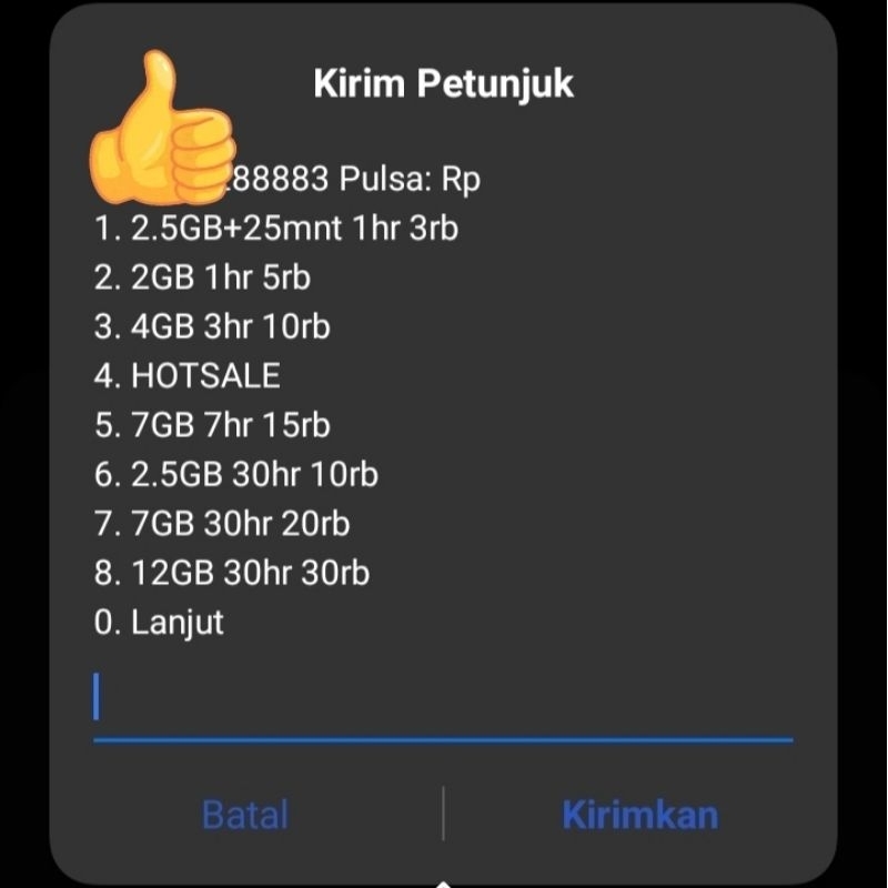 Kartu TRI Sakti 2.5gb+25menit rp3000 24jam full Bonus pulsa 5rb -10k