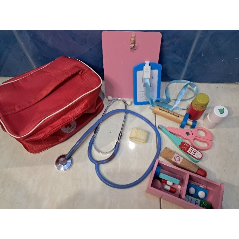 Preloved set dokteran kayu
