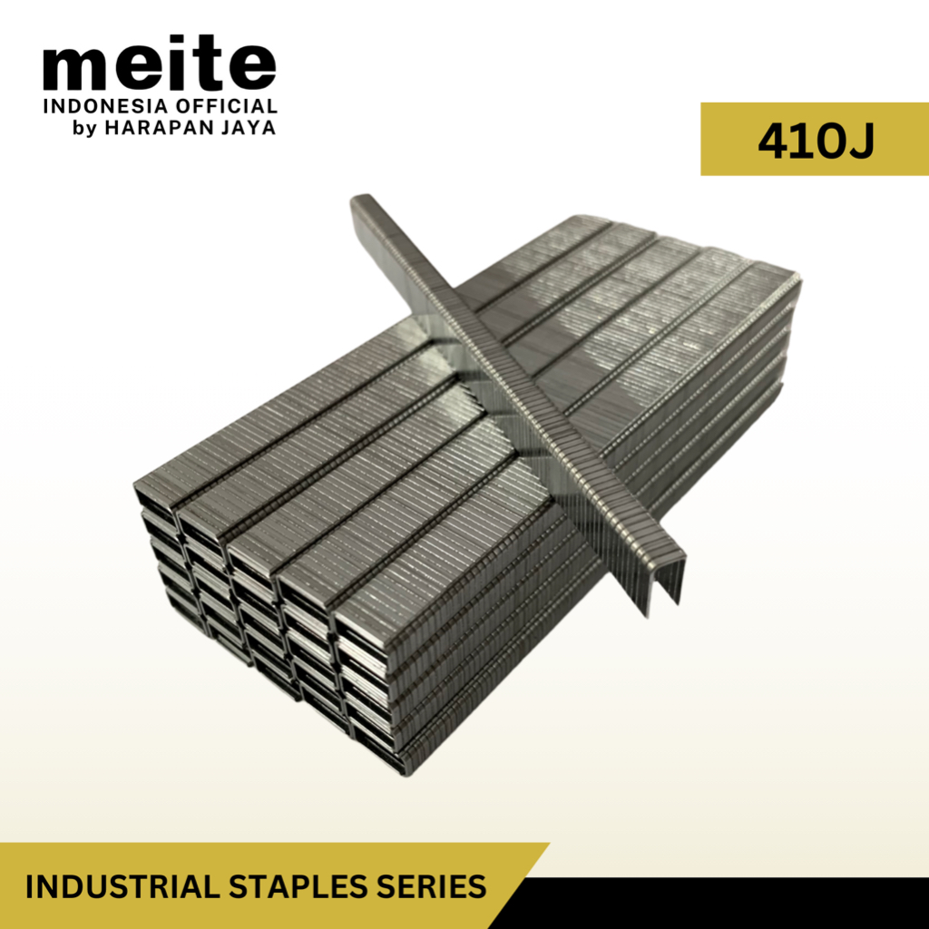 

Isi Staples Tembak 410J Refill Air Staples Nailer Angin Stapler Paku U