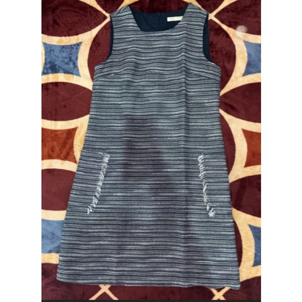 Preloved Dress Hitam Sleeveless - Original Brand Minimal