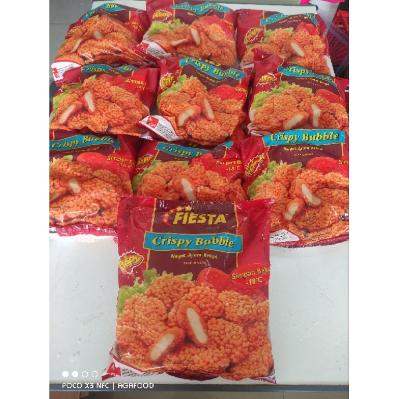 

fiesta crispy bubble nugget