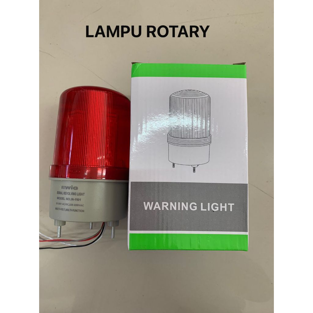 LAMPU ROTARY EWIG  N-1101  Multivolt/3 Model Lampu.