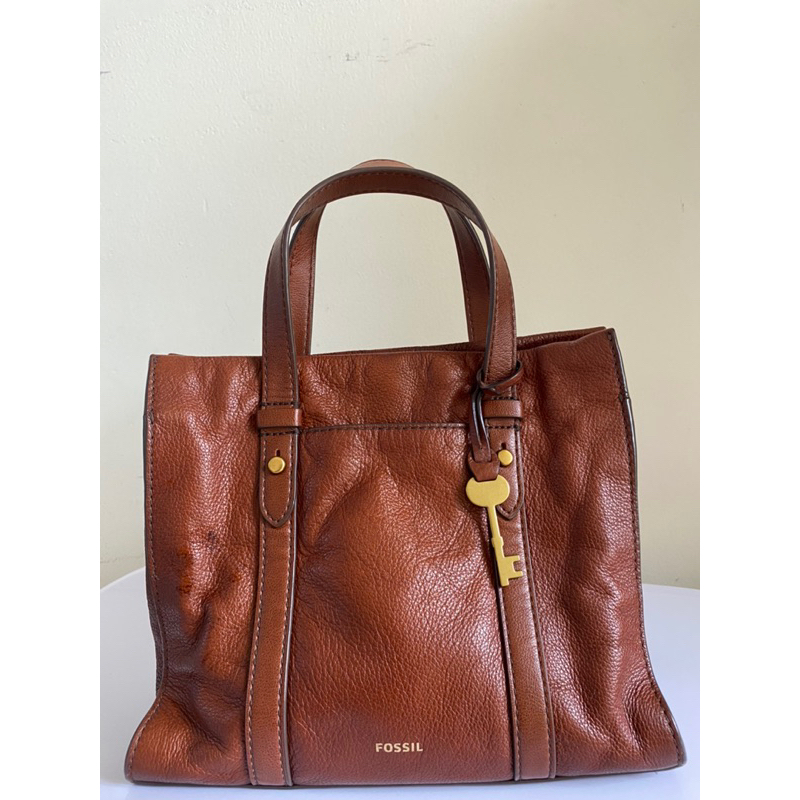 Preloved Fossil Kingston Satchel Bag