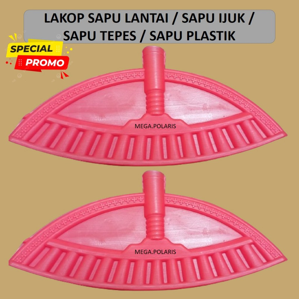 Lakop Sapu Ijuk 500 pcs Grosir Lakop Sapu Sabut, Lakop Plastik Bulan