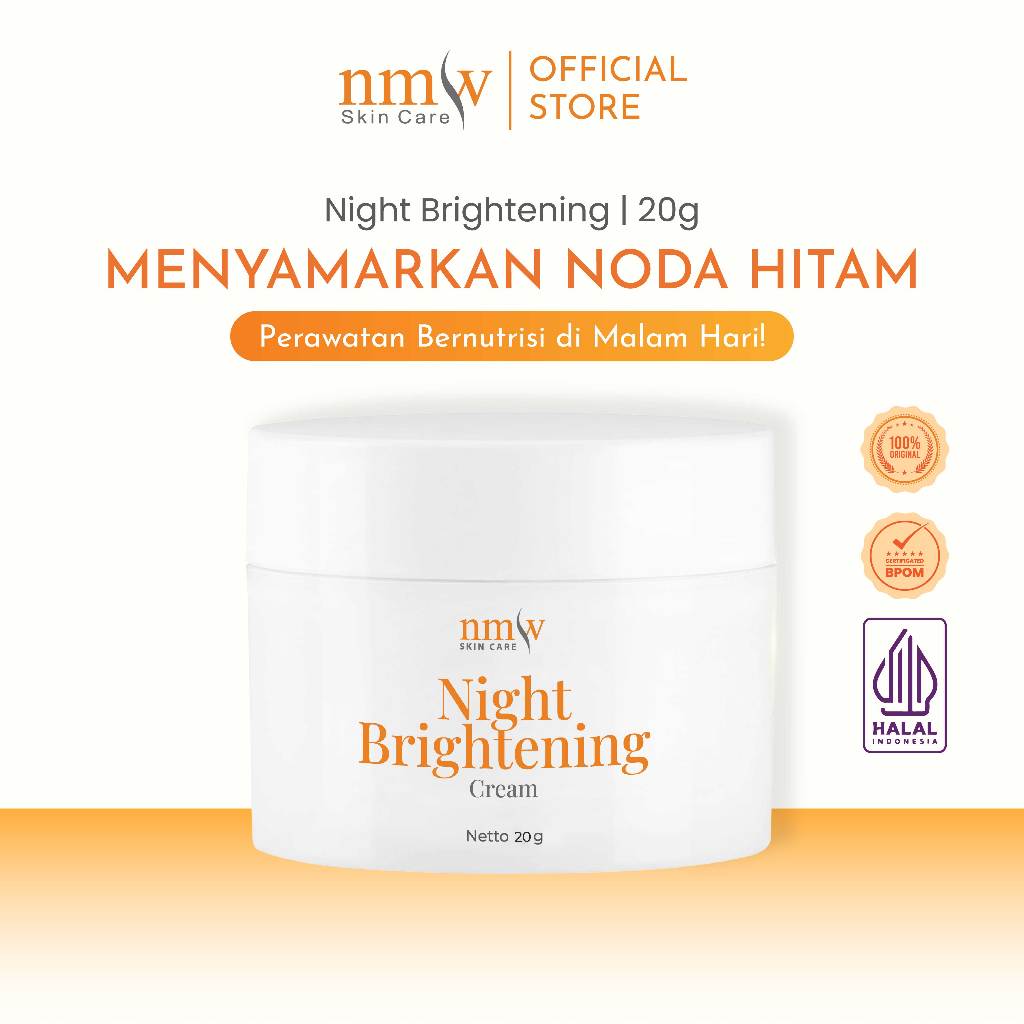 NMW Night Brightening Cream / Pm2 - 20Gr