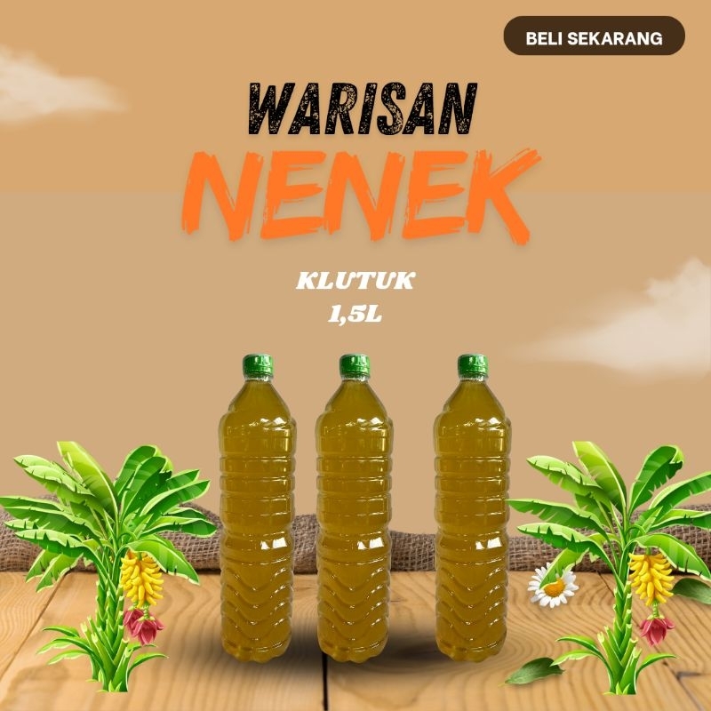 

(BEST SELLER) Jamu tradisional oleh oleh warisan nenek varian klutuk 1.5L khas bekonang produk ASLI 100%