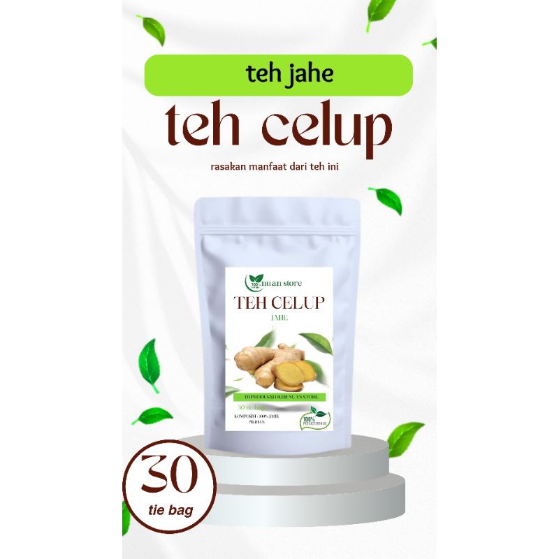 

TEH CELUP JAHE UNTUK MENGHANGATKAN DAN MENYEHATKAN ANDA PER 30 BAG