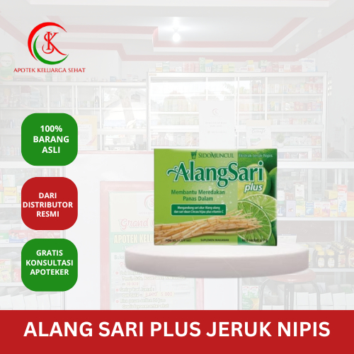 

ALANG SARI PLUS JERUK NIPIS 6 SACHET