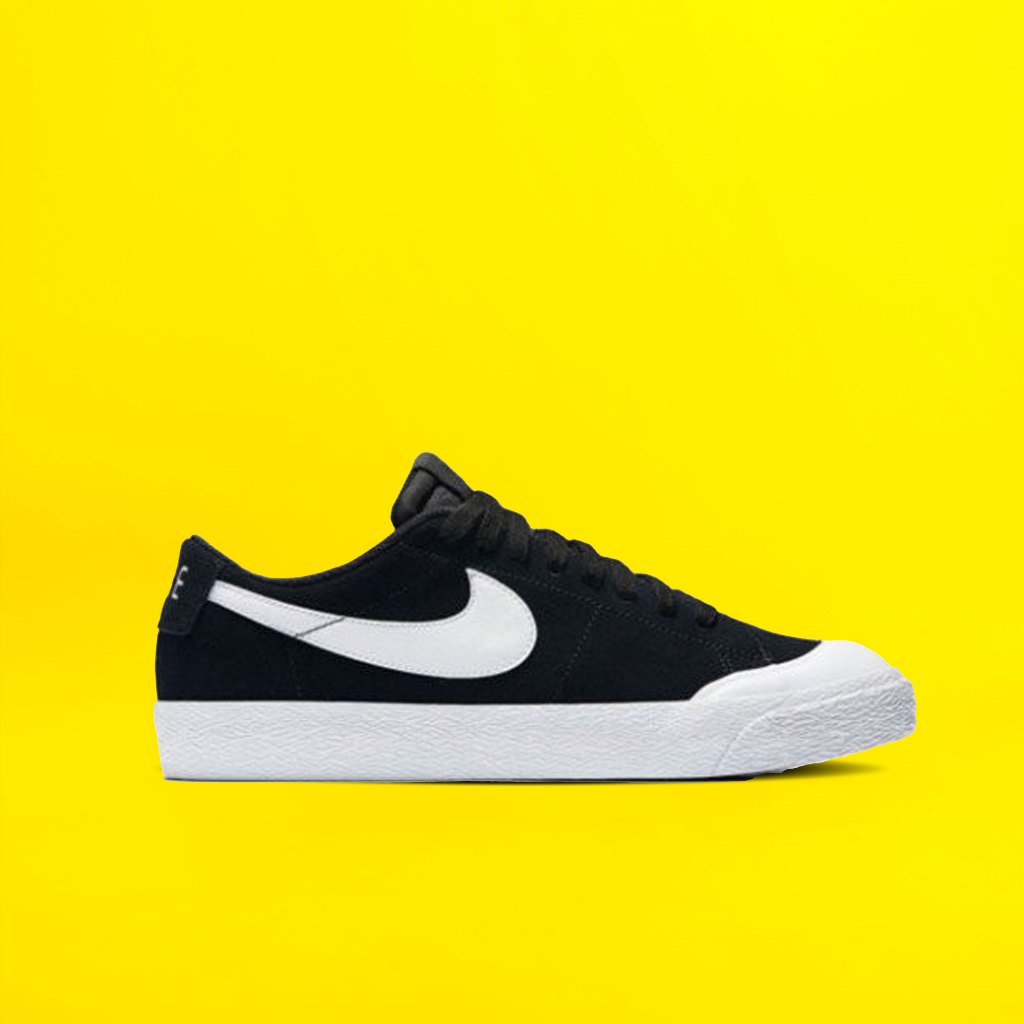 Sepatu Nike SB Zoom Blazer Low Xt Black White Original