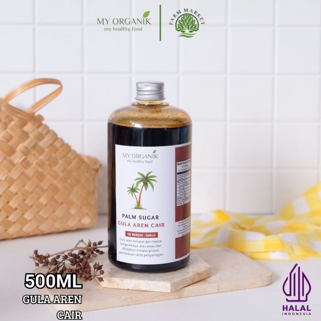 

My Organik Gula Aren Cair 500 ML Legit Liquid Palm Sugar Gula Aren Cair Organik mencegah obesitas