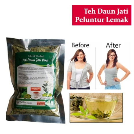 

Teh Daun Jati Cina Original 100% alami Herbal Teh Pelangsing Penurun Berat Badan