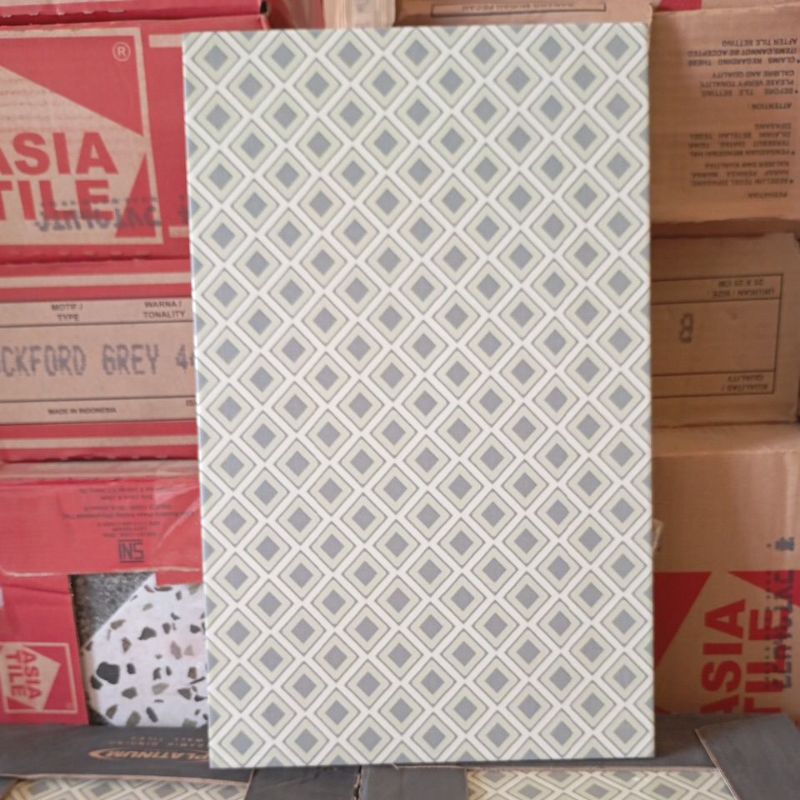 Keramik 25 x 40 Bailey (motif mozaik variasi) Kw1