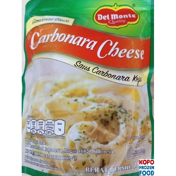 

Delmonte Carbonara 180g
