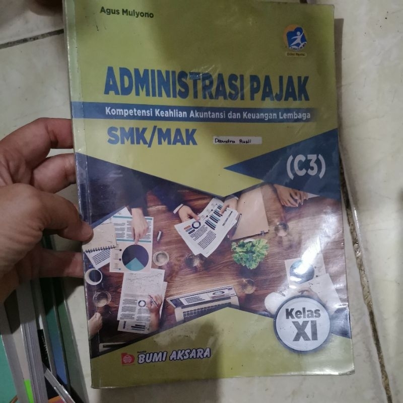 

buku Administrasi Pajak C3 kelas SMK