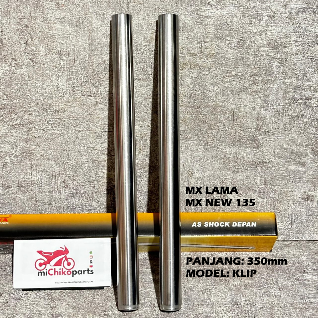 Pipa As Shock Skok Garpu Depan Jupiter MX Lama Old MX New 135cc Panjang 350mm