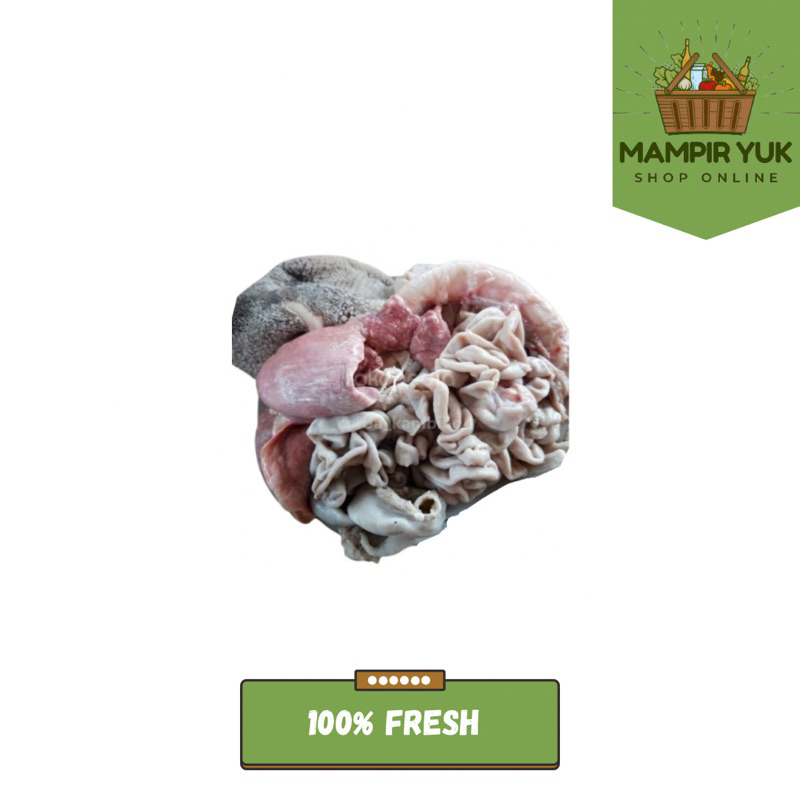 

Jeroan kambing 1kg | mampiryuk