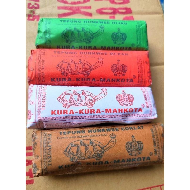 

Tepung HUNKWEE KURA KURA MAHKOTA 95 gr