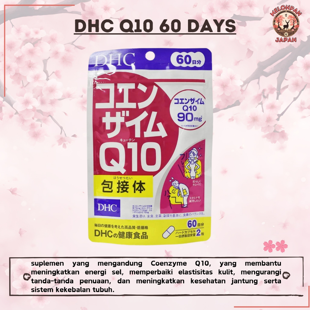 DHC Coenzyme Q10 Supplement kesehatan