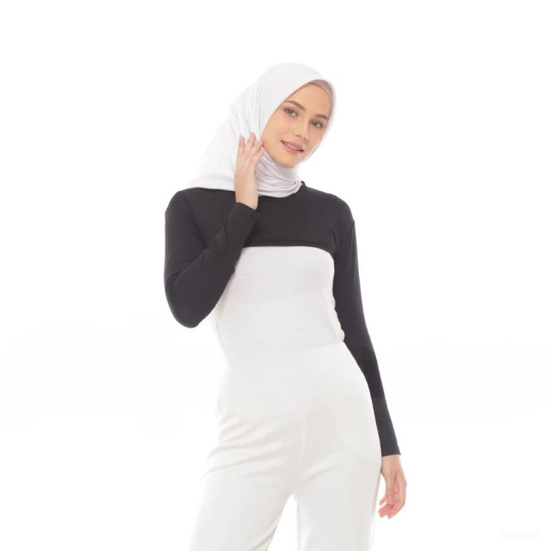 Manset Crop Lengan Panjang spandex ballon