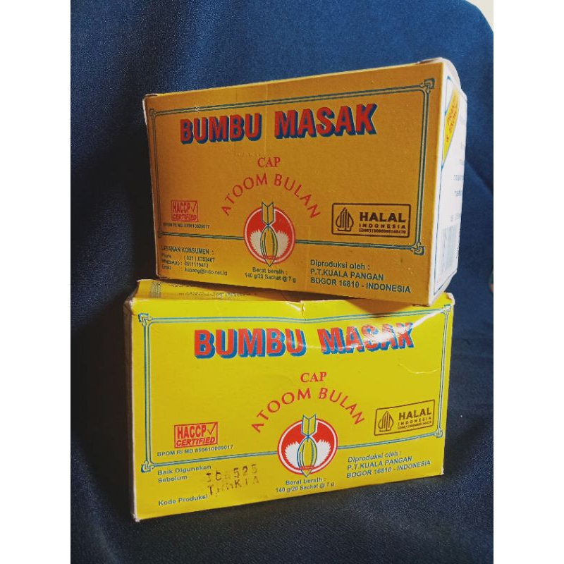 

Bumbu atom bulan bumbu tabur penyedap rasa isi 20pcs