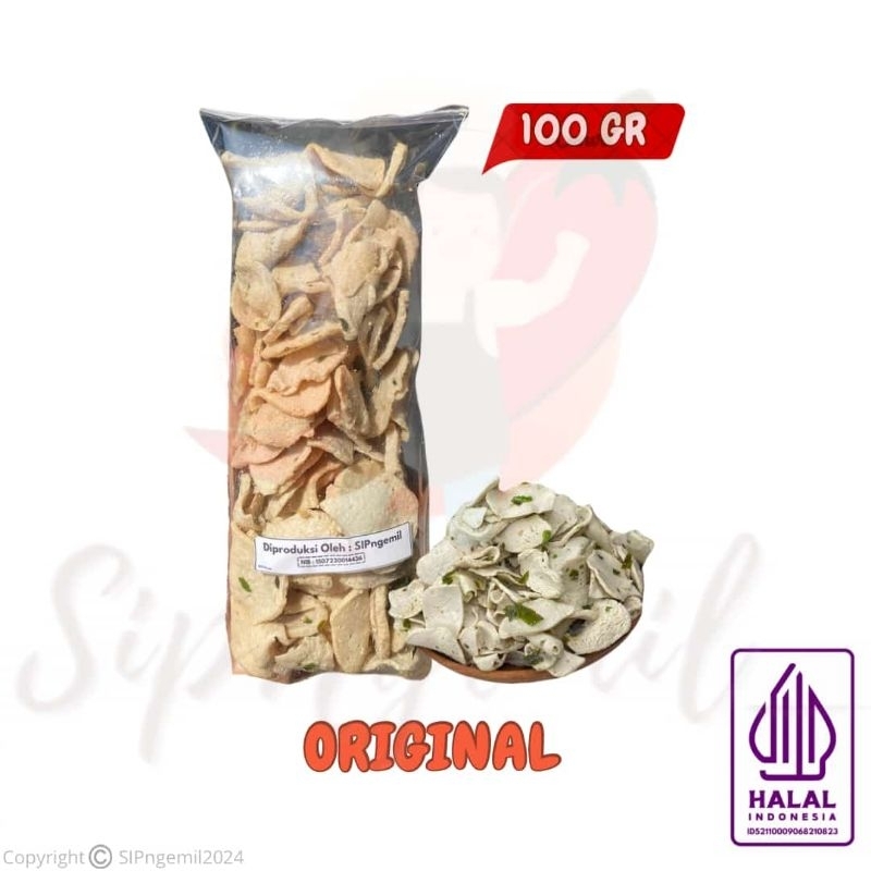 

Basreng SIPngemil original kemasan 100 gram