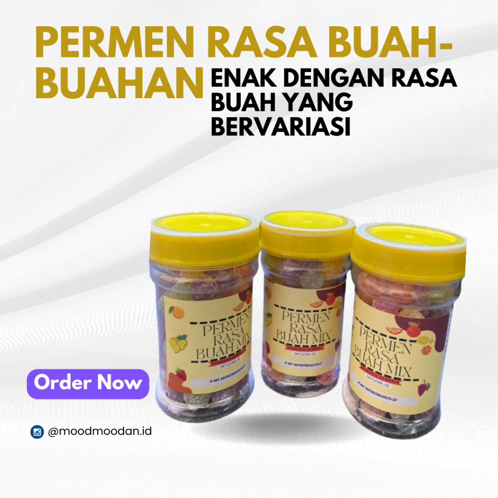 

PERMEN RASA BUAH BUAHAN BY MOODMOODAN