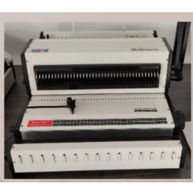 

Mesin Jilid Spiral Kawat Multi Bisa 2:1 dan 3:1 Bulat READY STOK