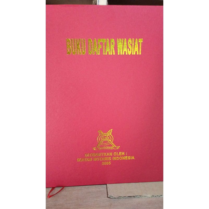 

BUKU DAFTAR WASIAT