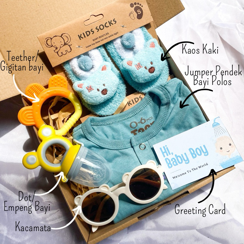 [A0994]HAMPERS GIFTBOX SET NEWBORN/KADO SET BAYI/KADO BAYI PEREMPUAN/KADO SET BAYI LAKI LAKI/HADIAH 