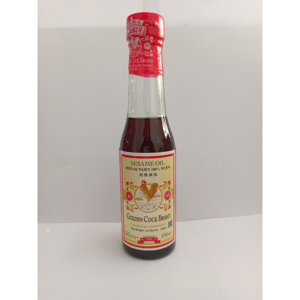 

Golden Cock Sesame Oil 140ml Minyak Wijen