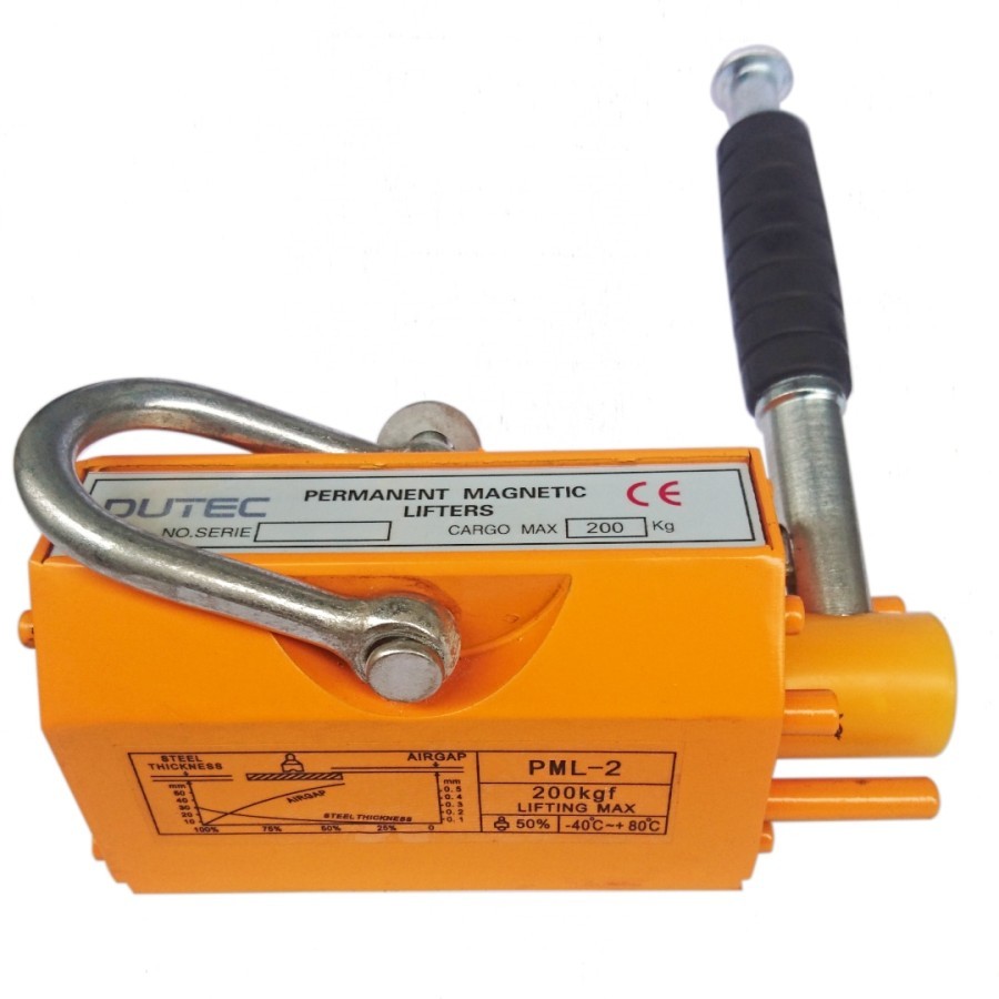 Permanent magnet lifter / Magnet angat Plat / Magnet angkat besi 200Kg / 0.2Ton