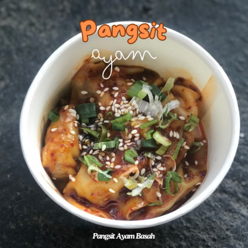 PANGSIT AYAM 95% FULL DAGING AYAM BUMBU KUAH DAN BASAH|ISI 5 PCS|LENGKAP DENGAN BUMBU