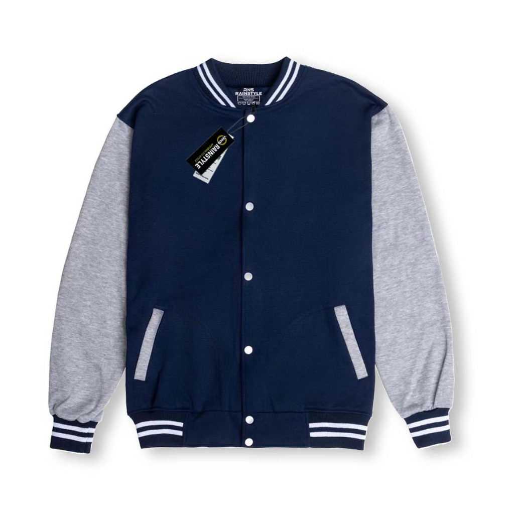 Rainstyle - Jacket Pria / Jaket / Jaket baseball Polos / Jaket Baseball Varsity Pria Wanita Fashion