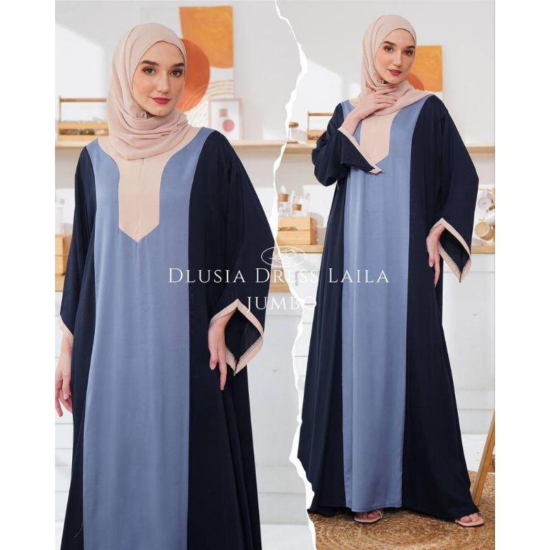 Laila Kaftan /Kaftan model cantik kekinian /Kaftan terbaru