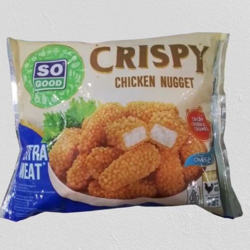 

So Good Crispy Chicken Nugguet Crispy Bubble Crumbs 400g
