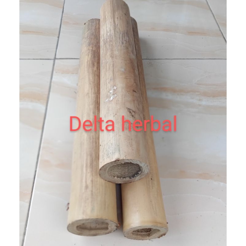 Bambu gelondongan panjang 1 meter