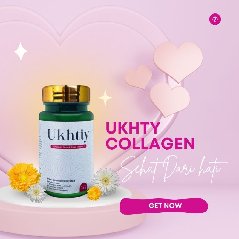 Ukhty Collagen Drink - minuman colagen pemutih badan