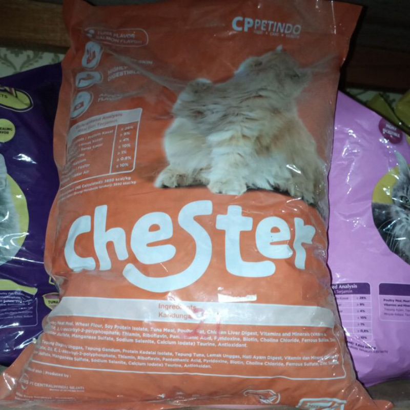 Chester cat food