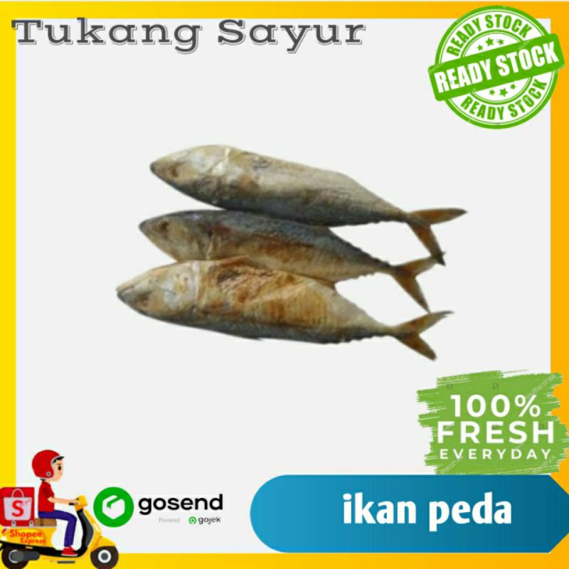 

Ikan asin peda - sayuran segar -Tukang Sayur Palembang