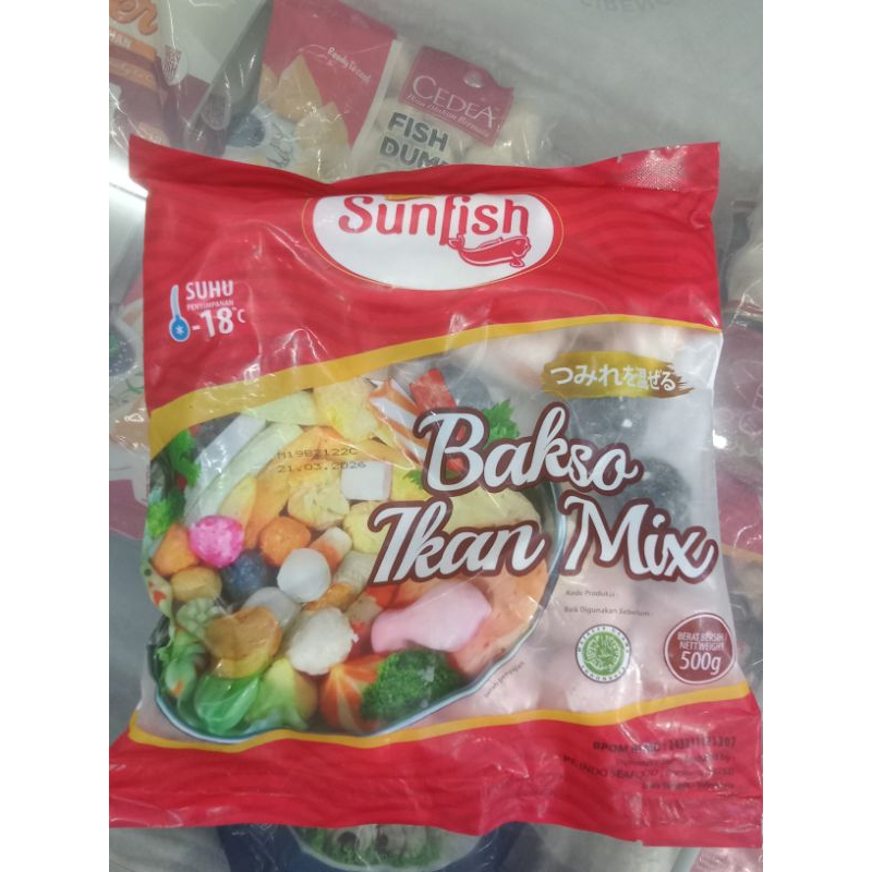 

sunfish baso ikan mix 500g