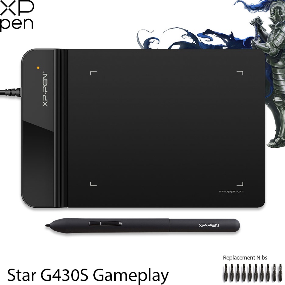 XPPen Star G43S Pen Tablet OSU Tablet Graphic Drawing Tablet For Drawing  OSU With Batteryfree 8192 