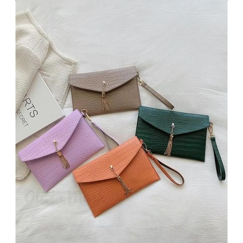 CLUTCH ENVELOVE ELEGAN| TAS PESTA | TAS WANITA ELEGAN | DOMPET PESTA